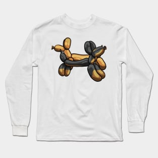 Hot Dog Balloon Long Sleeve T-Shirt